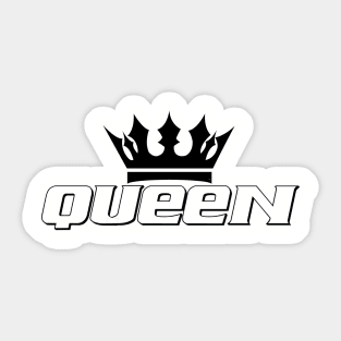 Queen, Black Queen, Black Woman Sticker